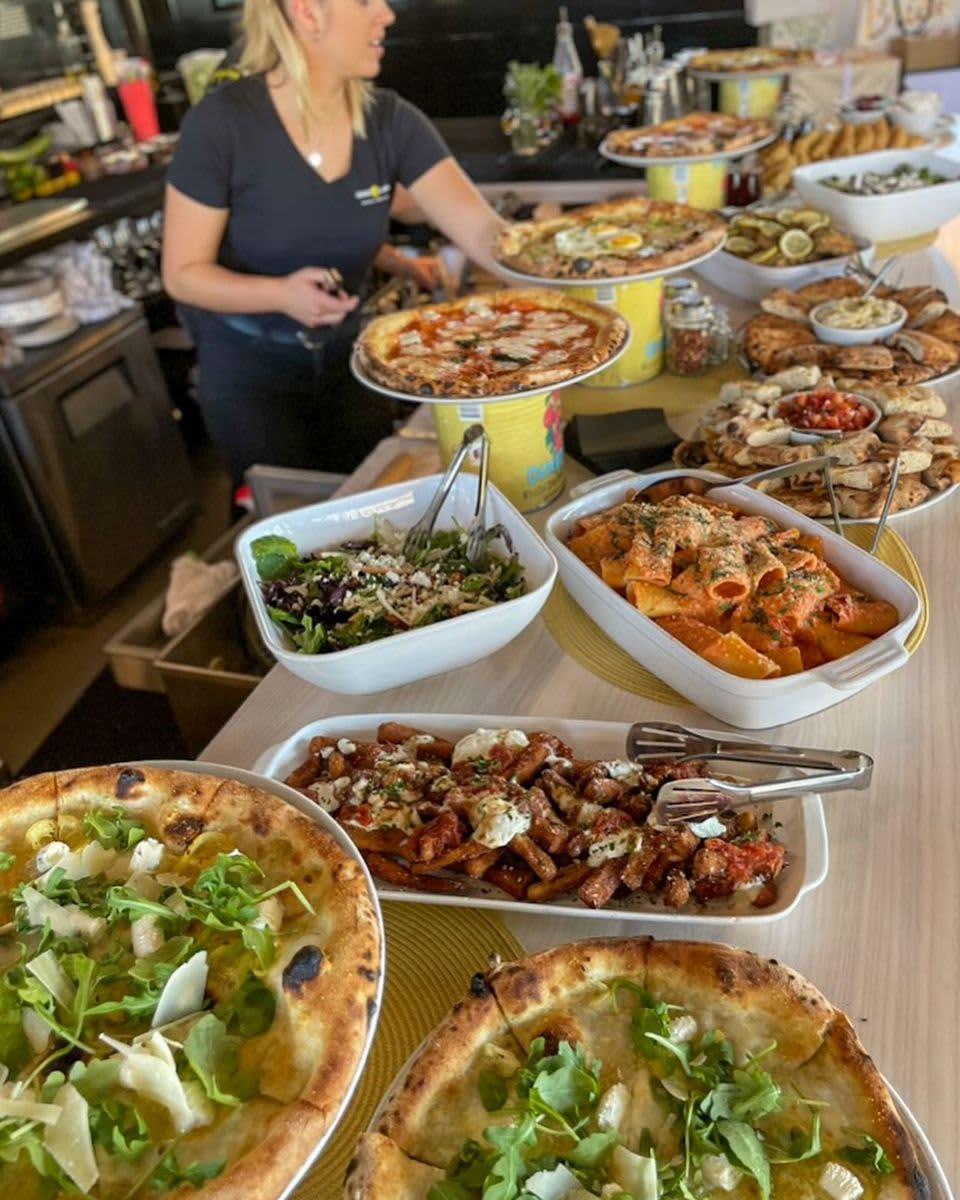 Pizza, pasta, drinks? Sounds like a good time to us 😌 Host your next event with us and we’ll take care of the catering